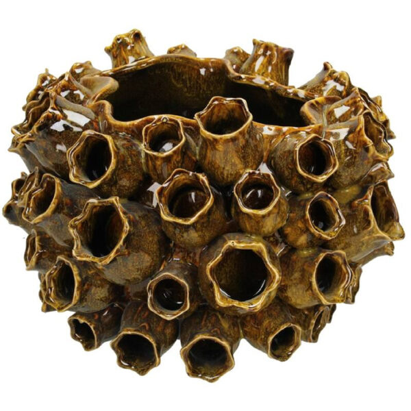 Bloempot geel