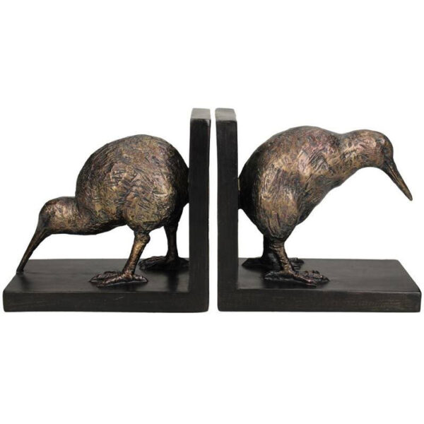 Boekensteun Vogels brons