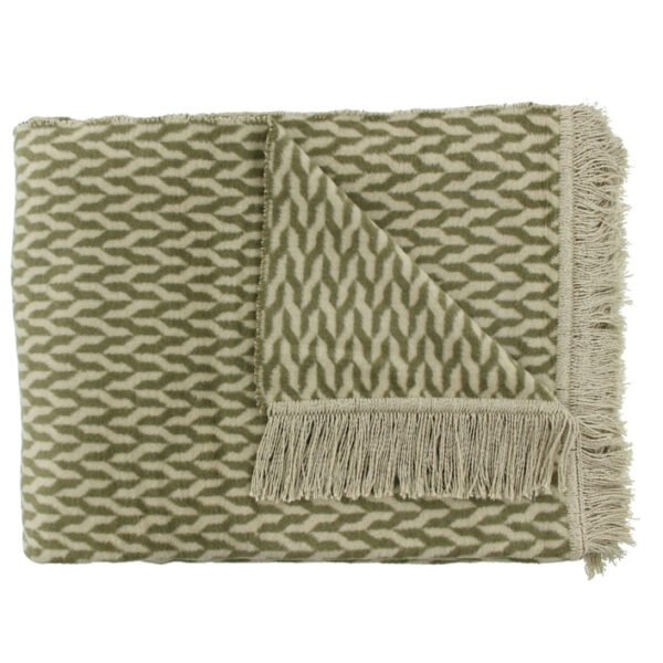 Claudi Plaid Aphos Olive