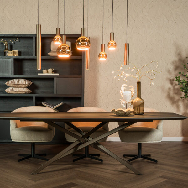 Eettafel Nice eiken verjongd