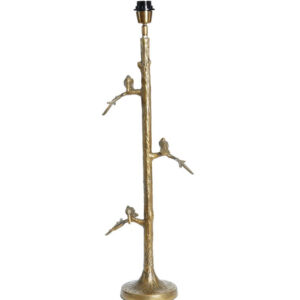 Lampvoet Branch antiek brons