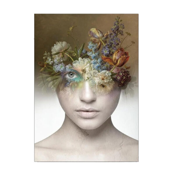 Urban Cotton wanddoek Bloom