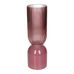 Roze karakteristieke vaas pink