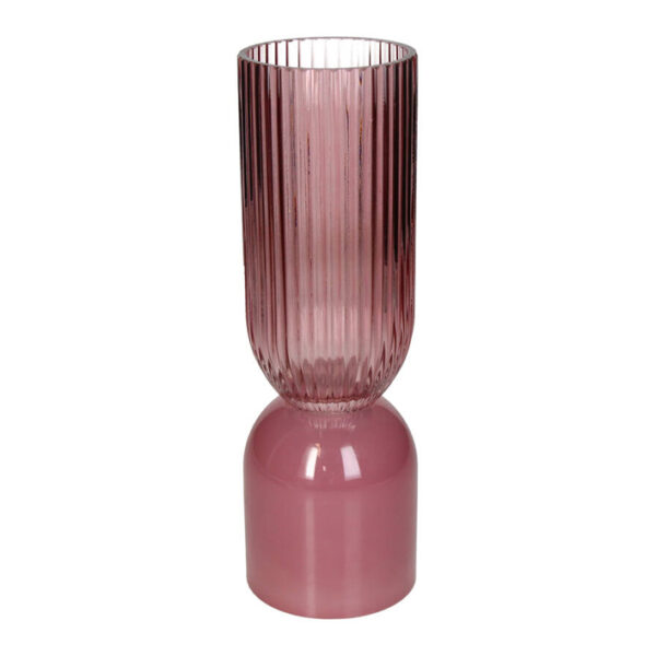 Roze karakteristieke vaas pink
