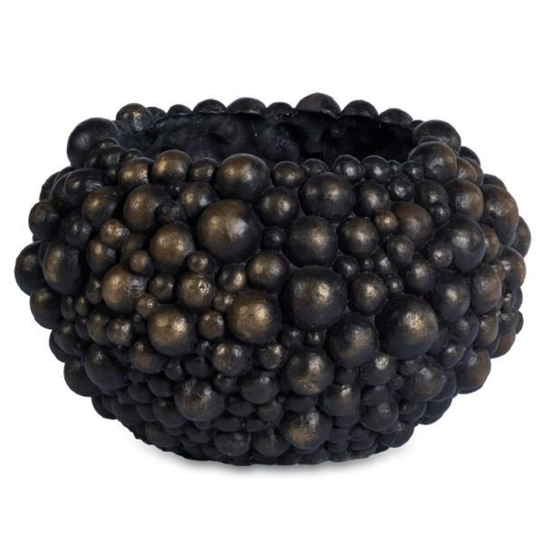 Vaas Globo Round Bowl antiek goud