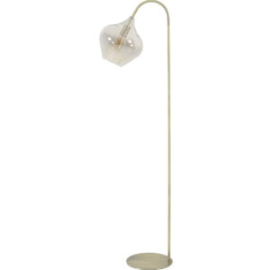 Vloerlamp Riccio goud