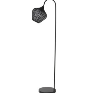 Vloerlamp Aversa zwart