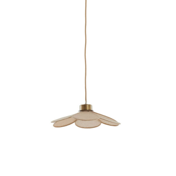 Hanglamp Fyano zand - Ø 30,5 x 9 cm