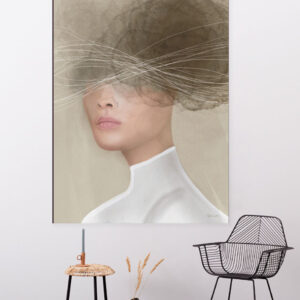 Wanddoek Mood Cloud